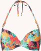 Marlies Dekkers hula haka push up bikini top | wired padded rainforest and gold online kopen
