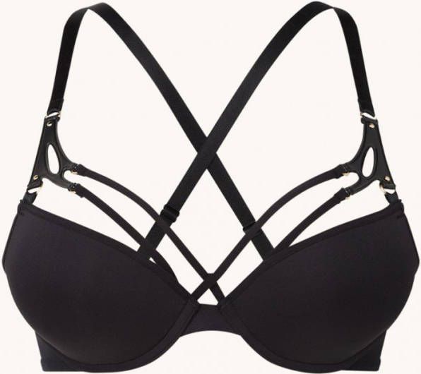 Marlies Dekkers Shieldmaiden Push Up Bh | Wired Padded Black 80d