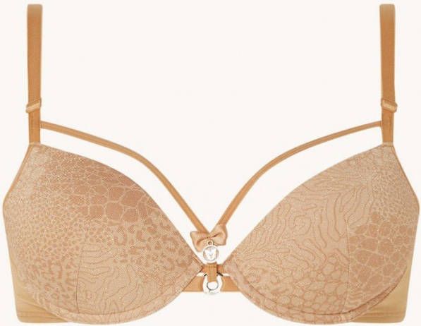 Marlies Dekkers Space Odyssey Push Up Bh | Wired Padded Sparkly Mocha And Bronze 75c online kopen