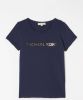 Michael Kors T shirt met metallic logoprint online kopen