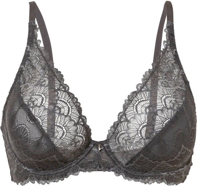 bonprix Beugel bh met fijne kant en gerecycled polyamide