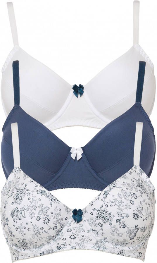 bonprix Beugel bh(set van 3)met katoen