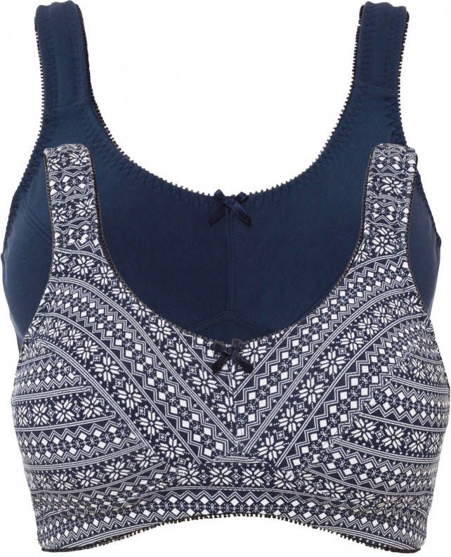 bonprix Bh zonder beugels met biologisch katoen(set van 2 )