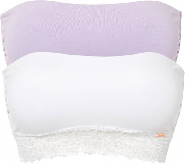bonprix Feel Comfort bandeau bh(set van 2)met biologisch katoen