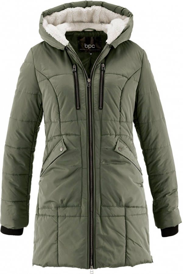 bonprix Jas met gevoerde capuchon