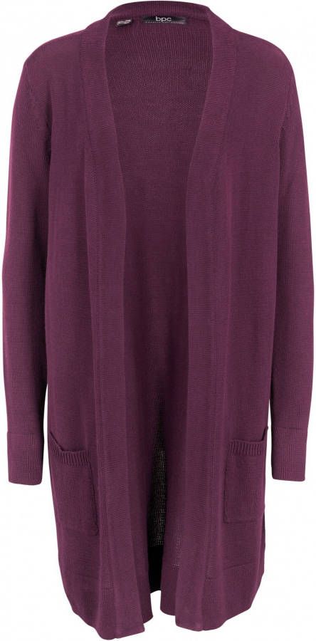 bpc bonprix collection Lang vest, vlierbes, 50% katoen, 50% acryl