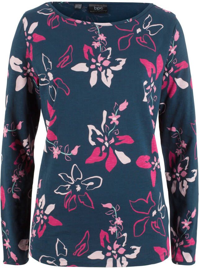 bonprix Longsleeve met bloemenprint