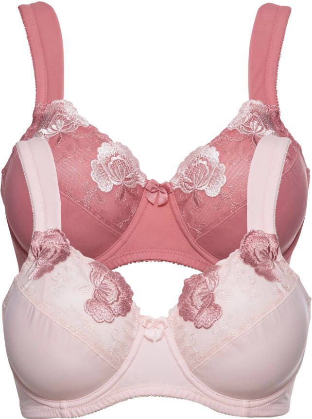 bonprix Minimizer bh met beugels(set van 2)en gerecycled polyamide