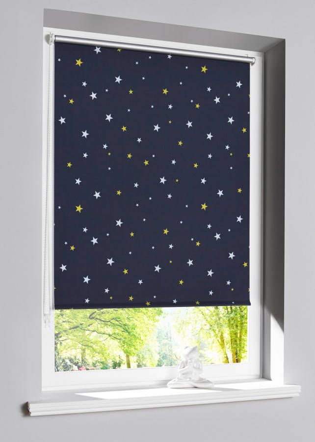 bonprix Verduisterend rolgordijn met sterren