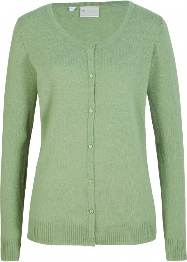 bonprix Wollen vest met Good Cashmere Standard®