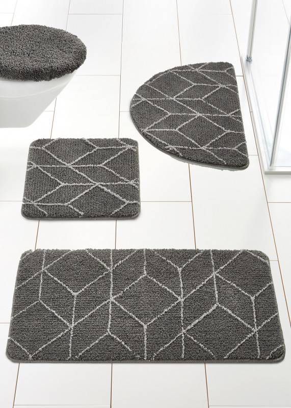 bpc living bonprix collection Badmat met grafisch patroon, grijs