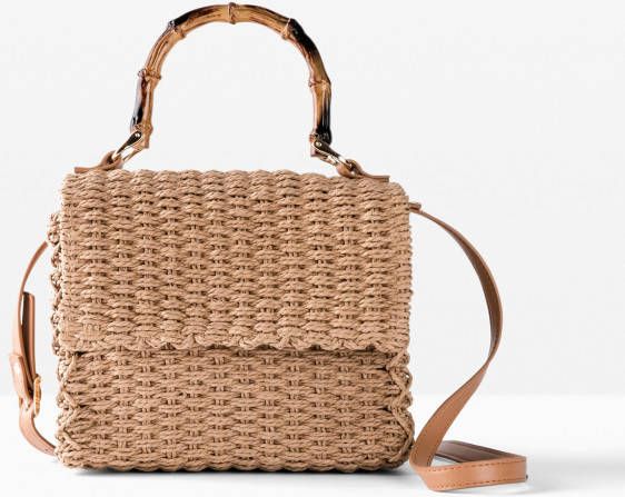 bonprix Rieten handtas