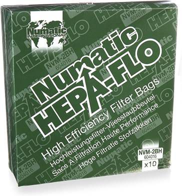 Numatic NVM2B Hepa Flo 10 stuks Stofzakken voor model Charles en George