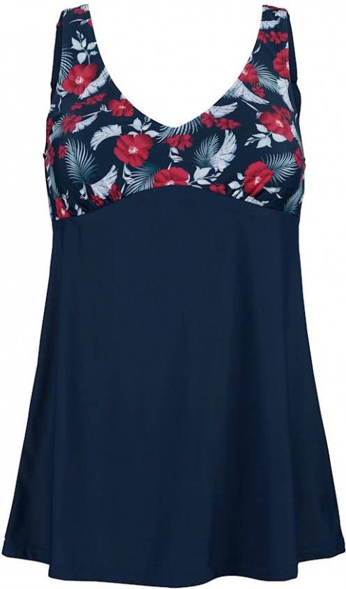 maritim Tankini met patronenmix Marine
