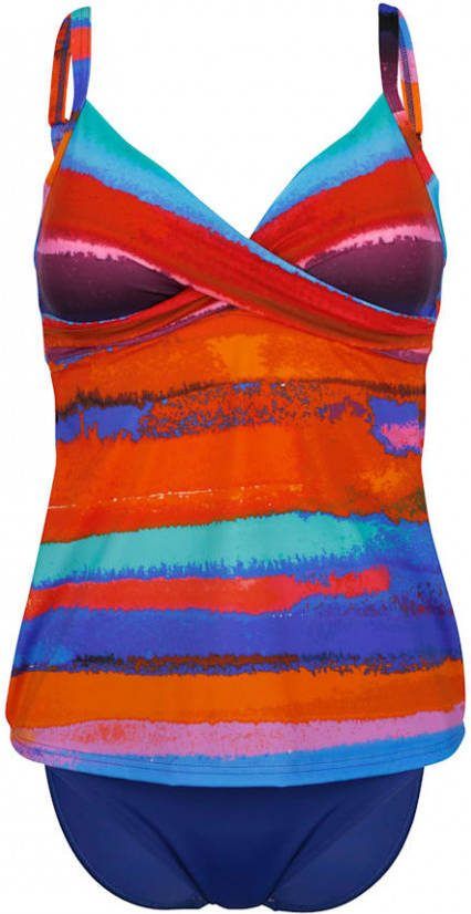 SUNFLAIR Tankini in wikkellook Blauw