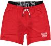 Calvin klein Jeans! Jongens Zwemshort -- Rood Polyester online kopen