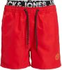 Jack & jones ! Jongens Zwemshort -- Rood Polyester online kopen