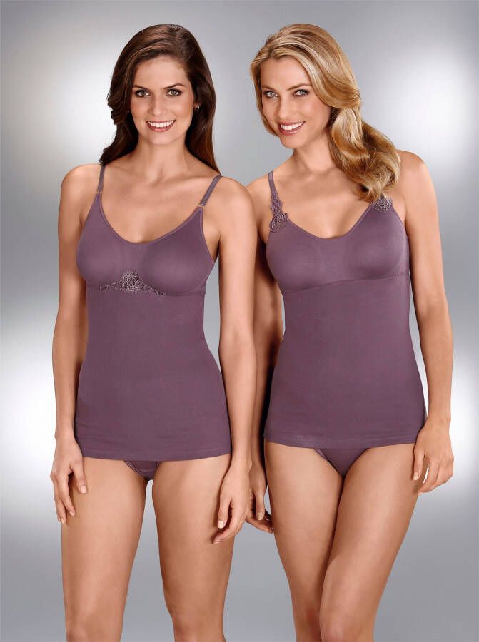 Behahemd in aubergine van wäschepur