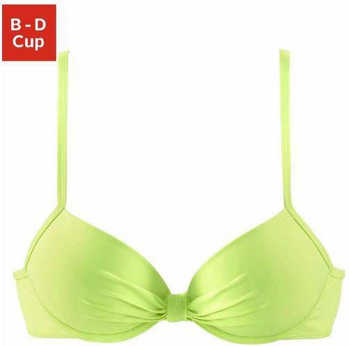 s.Oliver RED LABEL Beachwear Bikinitop met beugels Spain met aangerimpeld midden