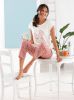 Pyjama in ecru bedrukt terra van wäschepur online kopen