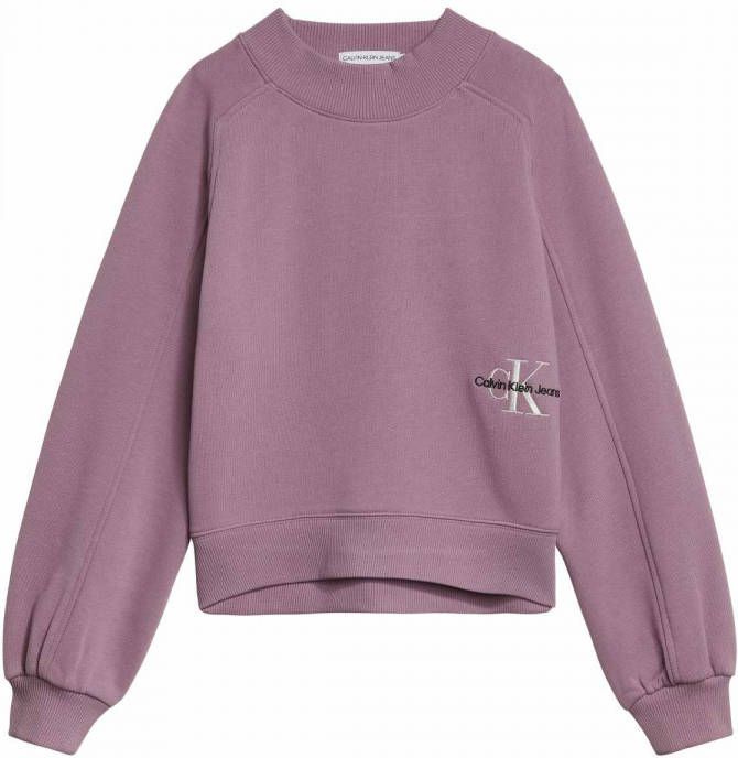 Calvin klein Jeans! Meisjes Sweater -- Roze Katoen