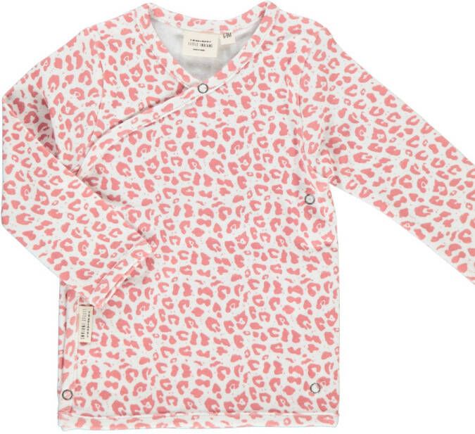 Little Indians ! Meisjes Shirt Lange Mouw Maat 68 All Over Print Katoen