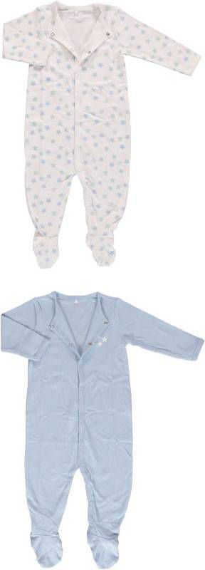 name it Nachtmode & Loungewear Nightset Ss Clearwater Football Blauw