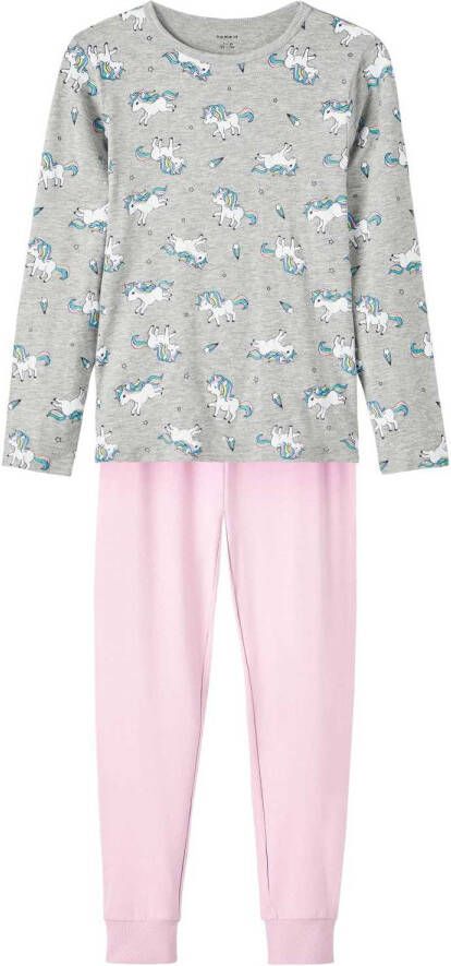name it ! Meisjes Pyjama -- Diverse Kleuren katoen met elasthan/viscose