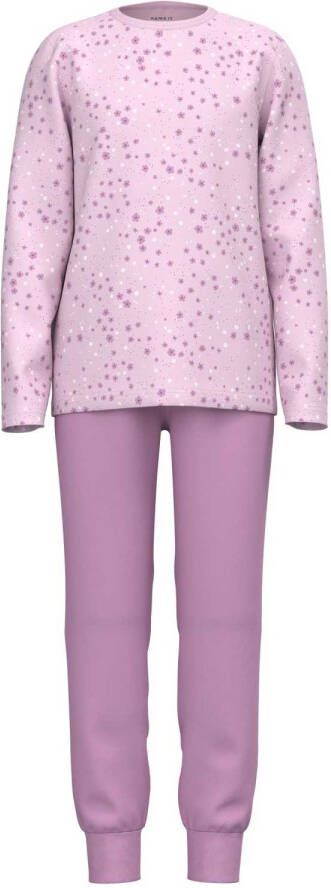 name it Nachtmode & Loungewear Nightset Winsome Flower Roze