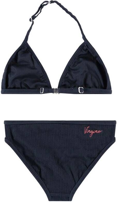 VINGINO ! Meisjes Bikini Maat 152 Donkerblauw Polyester/polyamide