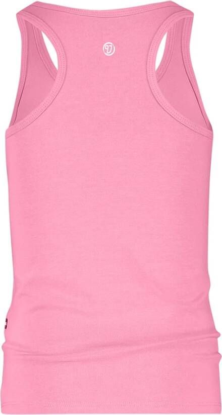 VINGINO ! Meisjes Shirt Korte Mouw Maat 116 Roze Katoen/elasthan