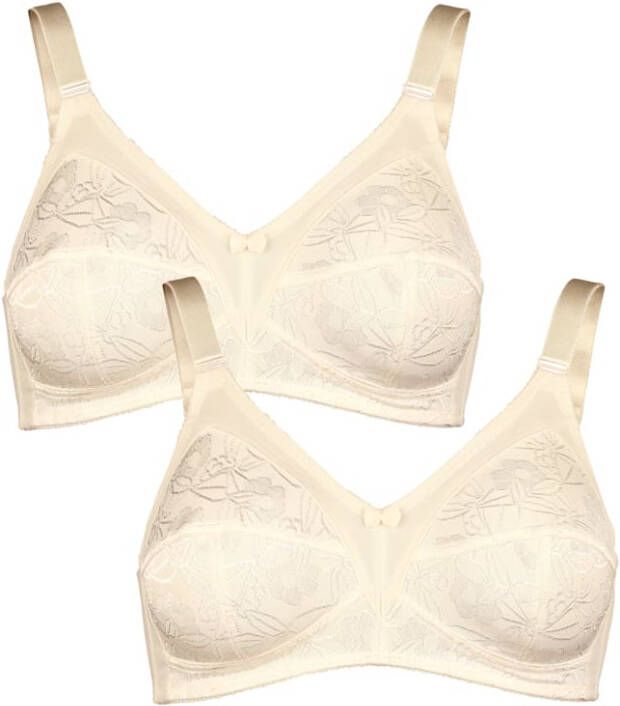 Sassa Moden Bh met inzetten Champagne