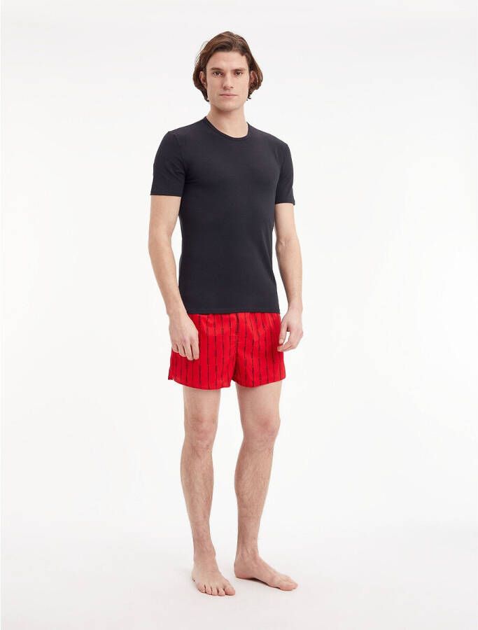 Calvin Klein Underwear Pyjashort, short bedrukt en elastische tailleband