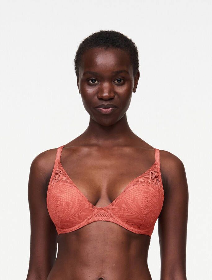 Passionata Thelma voorgevormde plunge bh met overlay van kant