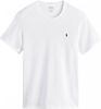 Polo Ralph Lauren Lounge T shirt in wit met logo online kopen