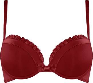 Marlies Dekkers Crouching Tiger Push Up Bh | Wired Padded Wine Red 80c
