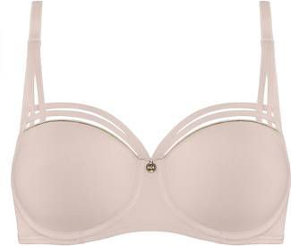 Marlies Dekkers dame de paris balconette bh | wired padded pale pink with gold 70C