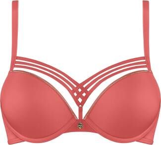 Marlies Dekkers Dame De Paris Push Up Bh | Wired Padded Rose With Gold 75c