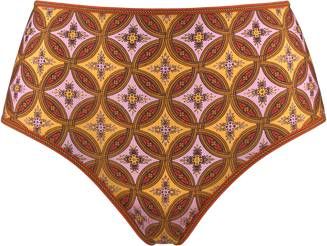 Marlies Dekkers Florana High Waist Slip | Red Clay And Soft Pink