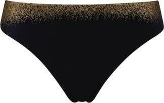 Marlies Dekkers Ishtar 5 Cm Slip | Black And Egyptian Gold