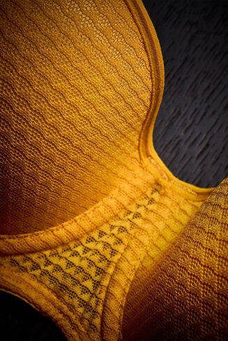 Marlies Dekkers Lady Leaf Balconette Bh | Wired Padded Bright Ochre 80e
