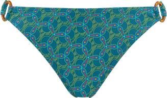 Marlies Dekkers Oceana 2 Cm Slip | Lagoon Blue And Green