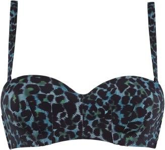 Marlies Dekkers Panthera Strapless | Wired Padded Black And Green 75e