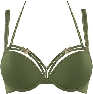 Marlies Dekkers Queen Bee Push Up Bh | Wired Padded Olive Green 80d