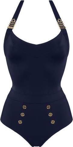 Marlies Dekkers Royal Navy Niet Voorgevormd Badpak | Unwired Unpadded Dark Blue M