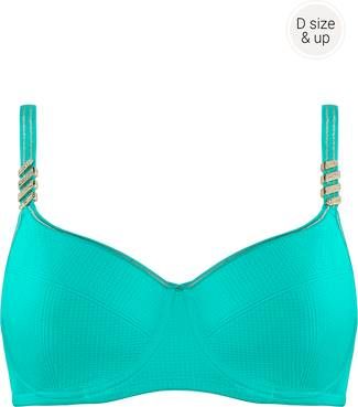 Marlies Dekkers Siren Of The Nile Niet voorgevormde Balconette Bh | Wired Unpadded Turquoise 85e
