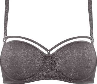 Marlies Dekkers Space Odyssey Balconette Bh | Wired Padded Shimmering Grey 85c