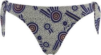 marlies | dekkers Star Coral brazilian bikinislip met print en gestrikt detail