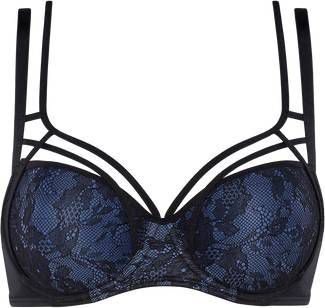 Marlies Dekkers The Art Of Love Plunge Balconette Bh | Wired Padded Bijou Blue 85c