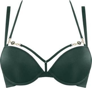 Marlies Dekkers Untameable Teuta Push Up Bh | Wired Padded Forest Green 75d